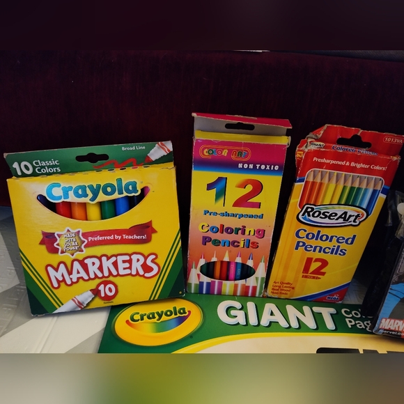 MARVEL SUPERHERO Star wars STATIONERY Art LOT BIG BUNDLE - Picture 4 of 8